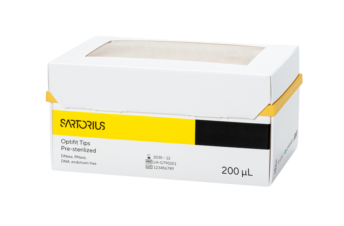 Pipettespids 0,5-200 ul, racks, Light Pack, 10x96stk